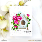 Altenew Rose Garden Birdhouse Embossing Folder, Stencil and Die Set hugs
