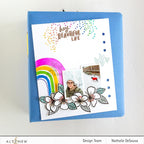 Altenew Rose Gold Pigment Ink Pad alt7907 rainbow