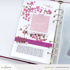 Altenew Rose Gold Shimmer Relief Paste alt8498 journal