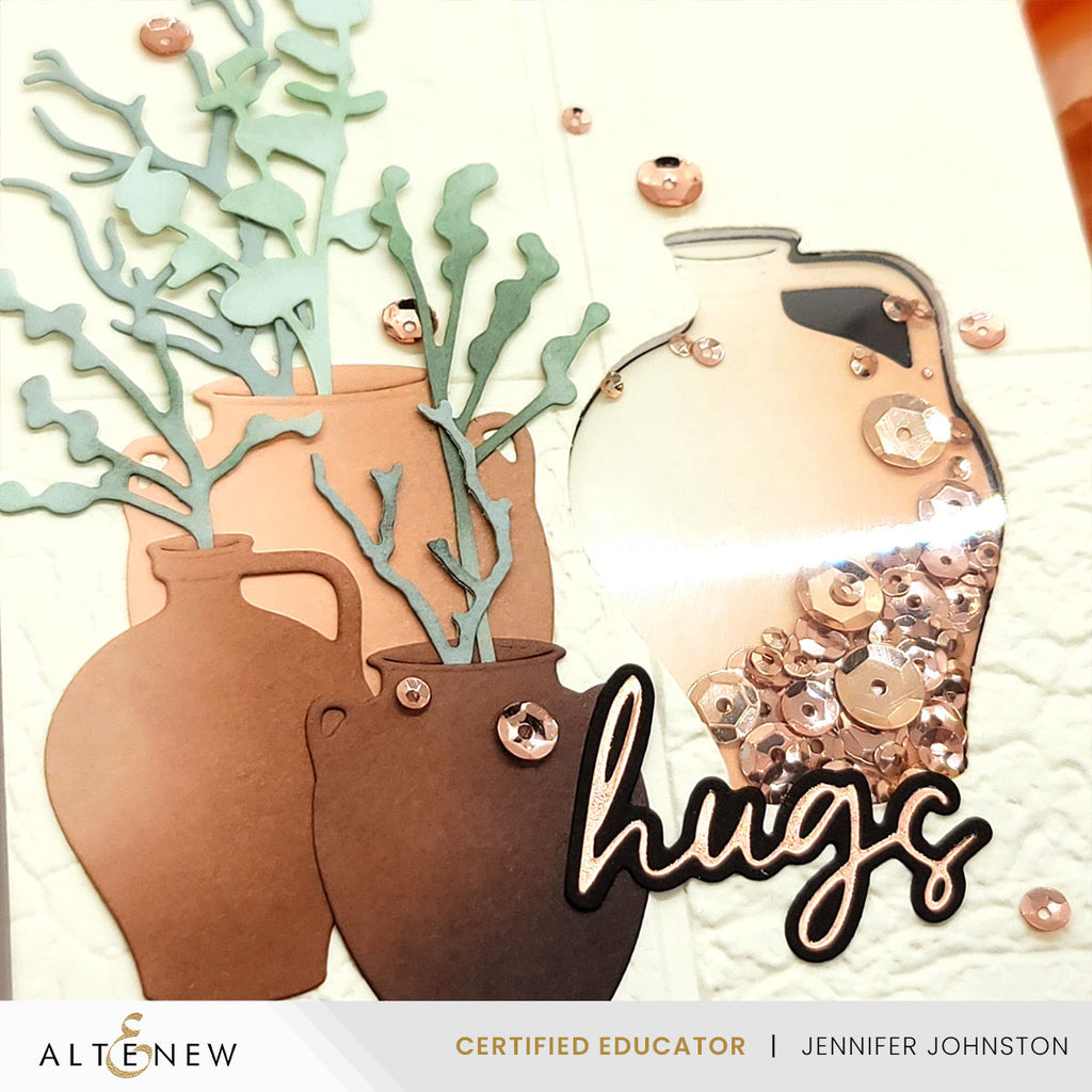 Altenew Rose Gold Stellar Sequins alt10624 hugs