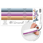 Altenew Round Ink Pads Label Set Tranquility, Shades of Purple, Delectable Delights alt8698 product image 1