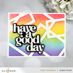 Altenew Rounded Rectangles Masks Stencils alt10807 rainbow