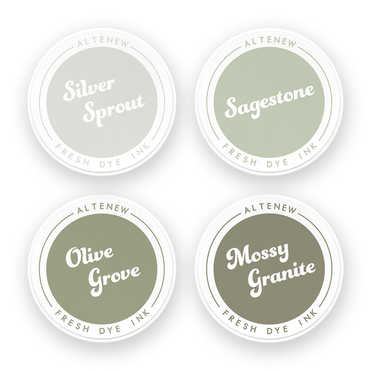 Altenew Sage Garden Fresh Dye Ink Pad Set