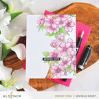 Altenew Sakura Blossoms Clear Stamps alt11356 sending hugs