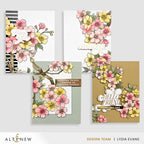 Altenew Sakura Blossoms Stencils alt11376 hello friend