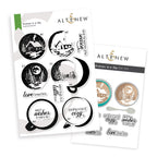 Altenew Scenes in a Sip Clear Stamp and Die Set