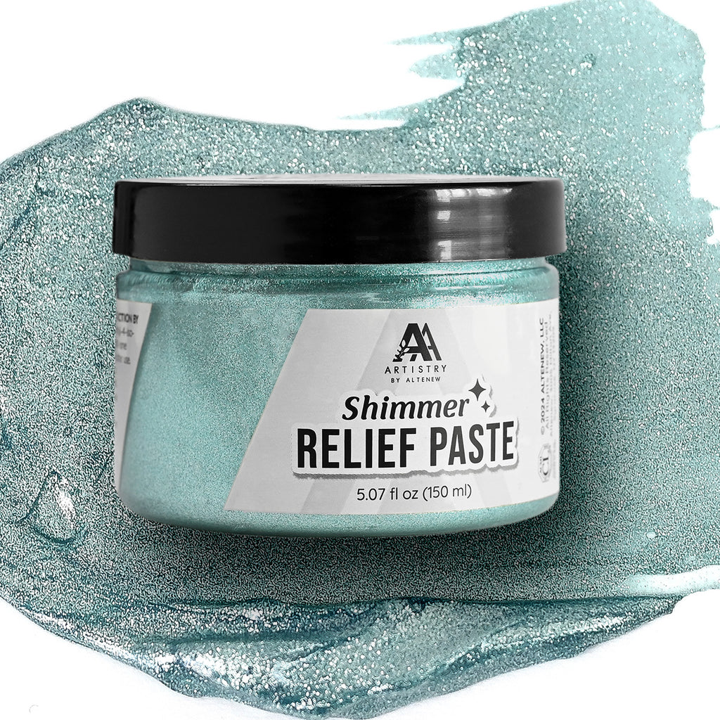 Altenew Sea Beryl Shimmer Relief Paste alt8638
