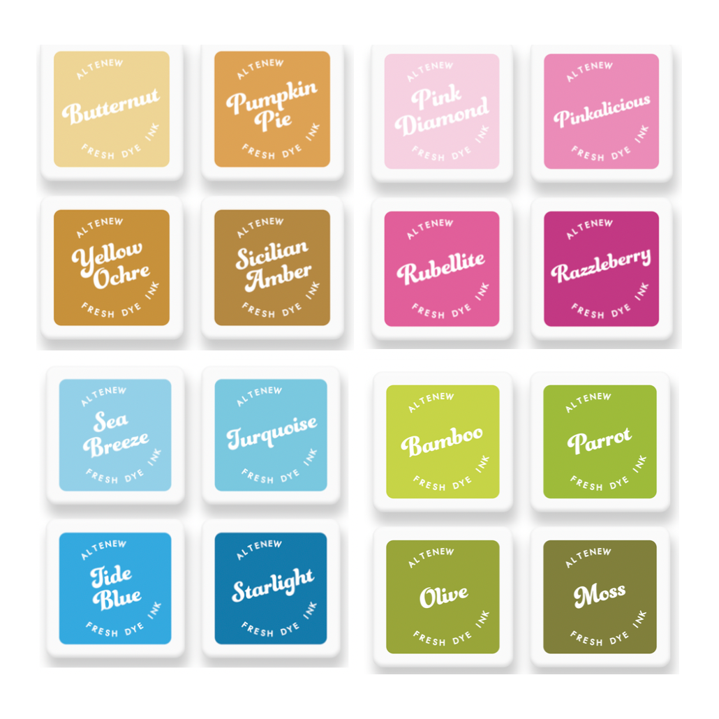 Altenew Sensational Seasons Fresh Dye Ink Pad Mini Cube Set