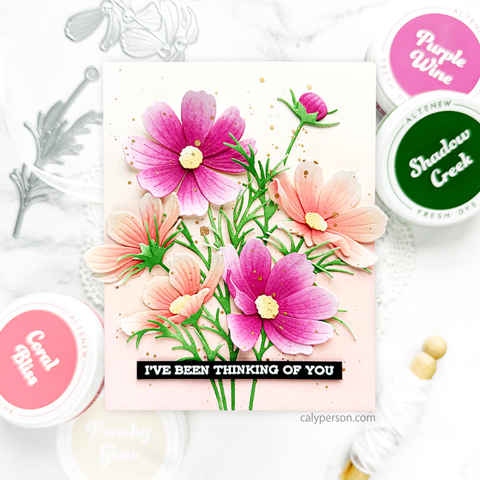 Altenew Sentiment Strips Clear Stamps alt3334 thinking of you | color-code:ALT02
