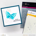 Altenew Serene Garden 3D Embossing Folder alt10672 butterfly