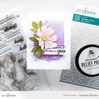 Altenew Shades of Purple Fresh Dye Ink Pad Set flower