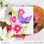 Altenew Shades of Purple Fresh Dye Ink Pad Set happy birthday
