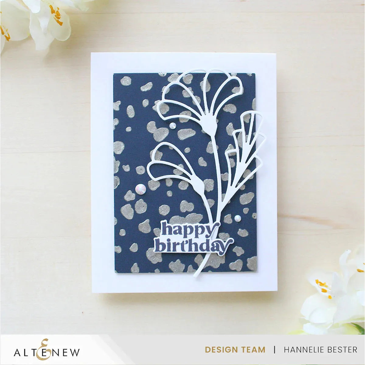 Altenew Shimmer Relief Paste Bundle happy birthday
