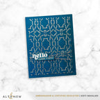 Altenew Silver Glitter Relief Paste alt10679 hello sweet friend