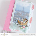 Altenew Sleigh Ride Greetings Clear Stamp and Die Set hearts