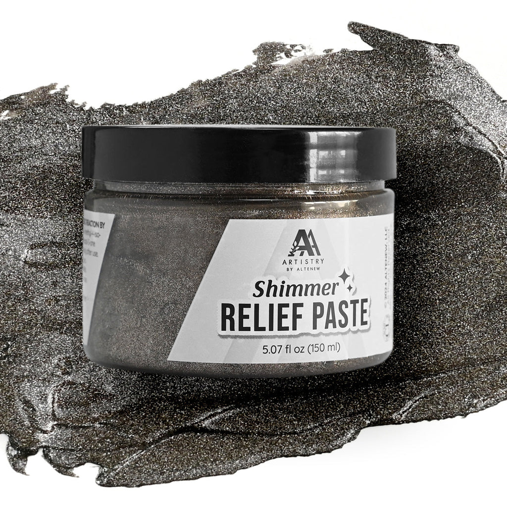 Altenew Smoky Quartz Shimmer Relief Paste alt8495