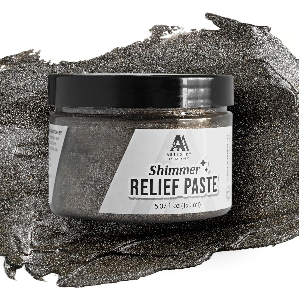 Altenew Smoky Quartz Shimmer Relief Paste alt8495