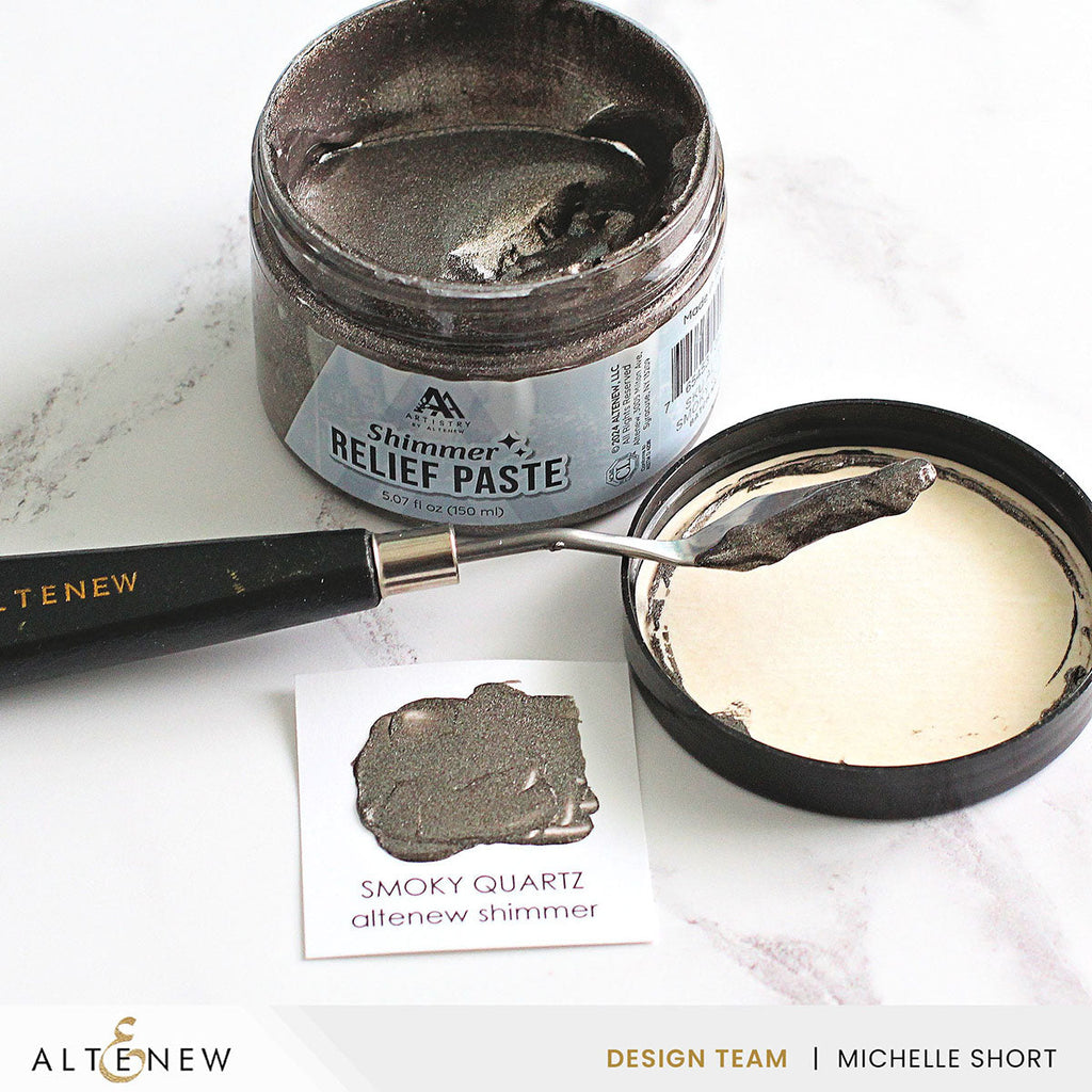 Altenew Smoky Quartz Shimmer Relief Paste alt8495 product image