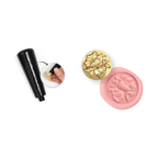 Altenew Soft Peonies Wax Seal Stamp and Wax Stamp Handle Set