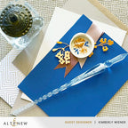 Altenew Soft Peonies Wax Seal Stamp and Wax Stamp Handle Set blue