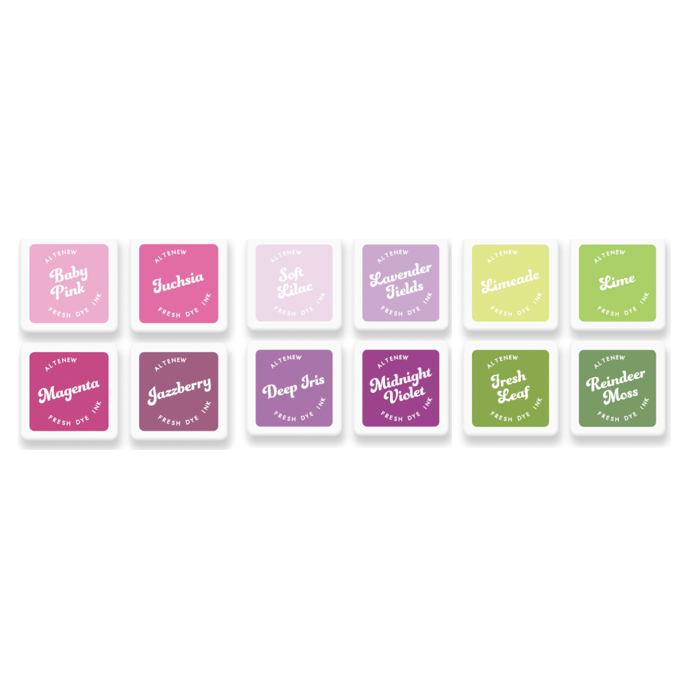 Altenew Spectacular Spectrum Fresh Dye Ink Mini Cube Bundle