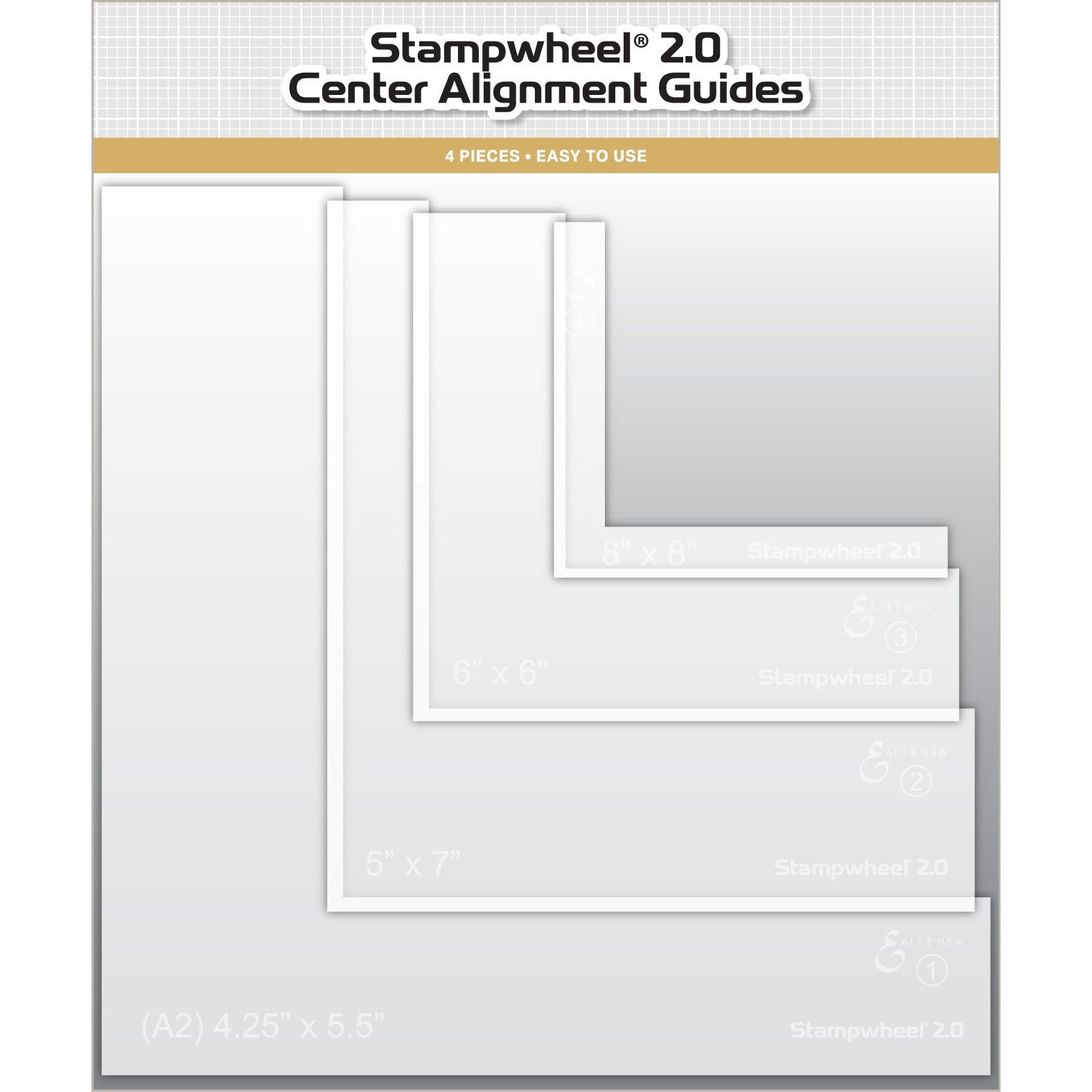 Altenew Stampwheel 2.0 Center Alignment Guides alt10650