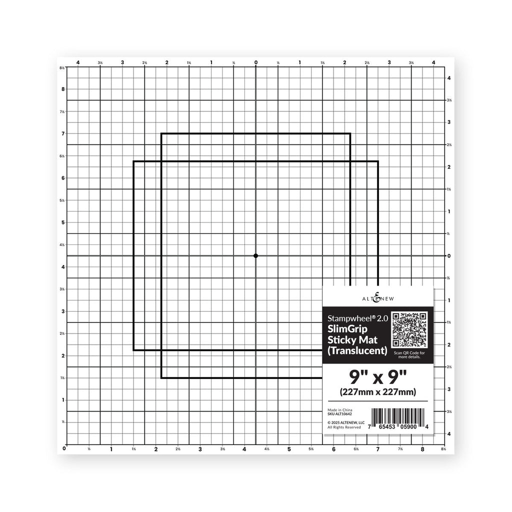 Altenew Stampwheel 2.0 Translucent SlimGrip Sticky Mat alt10642
