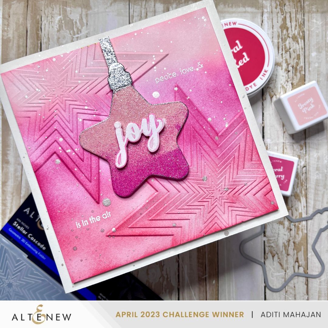 Altenew Jolly Ornaments Dies alt8219 joy
