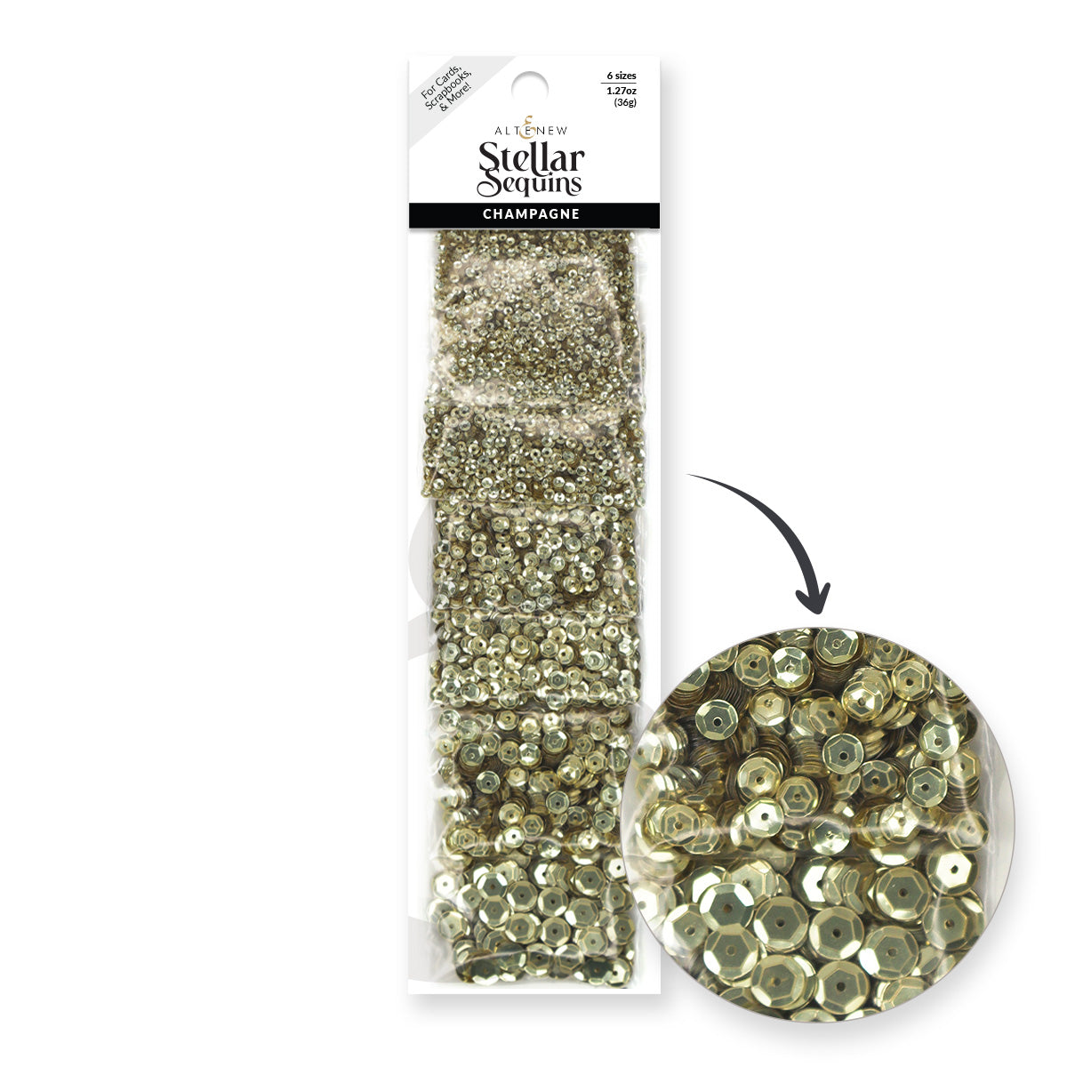 Altenew Stellar Sequins Champagne alt10623