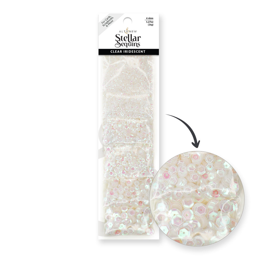 Altenew Stellar Sequins Clear Iridescent alt10630