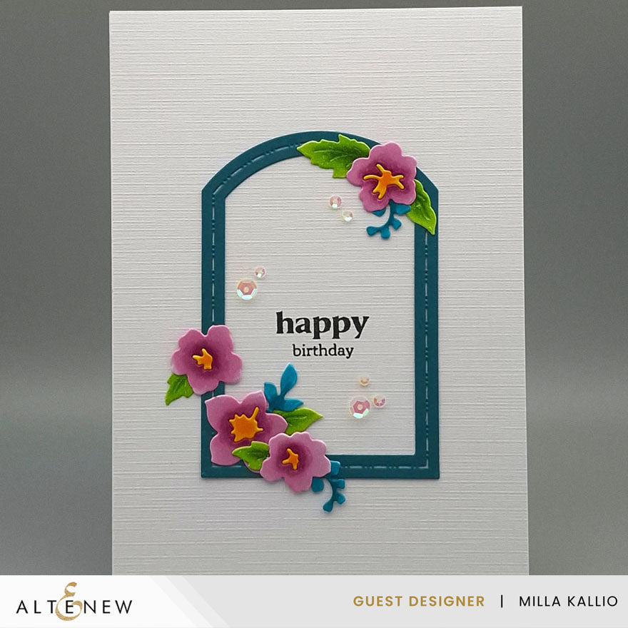 Altenew Stellar Sequins Clear Iridescent alt10630 birthday