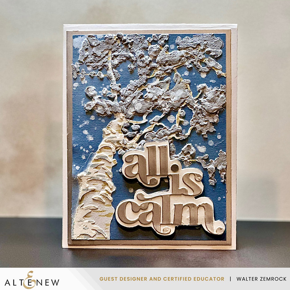 Altenew Stencil Art Aspen Sky Layering Stencils alt10978 calm