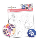 Altenew Stencil Art Nature Splashes Layering Stencils alt10576