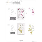 Altenew Stencil Art Painted Geraniums Layering Stencils alt10393 layering guide 2