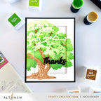 Altenew Stencil Art Strong Oak Layering Stencils alt10753 big tree