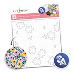 Altenew Stencil Art Styled Backgrounds Layering Stencils alt11263