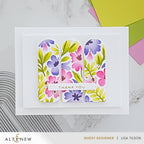Altenew Stencil Art Styled Backgrounds Layering Stencils alt11263 thank you