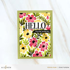 Altenew Stencil Art Styled Backgrounds Layering Stencils alt11263 you're amazing
