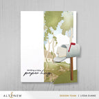 Altenew Stencil Art Where Nature Meets Home Layering Stencils alt11457 sending paper hugs card
