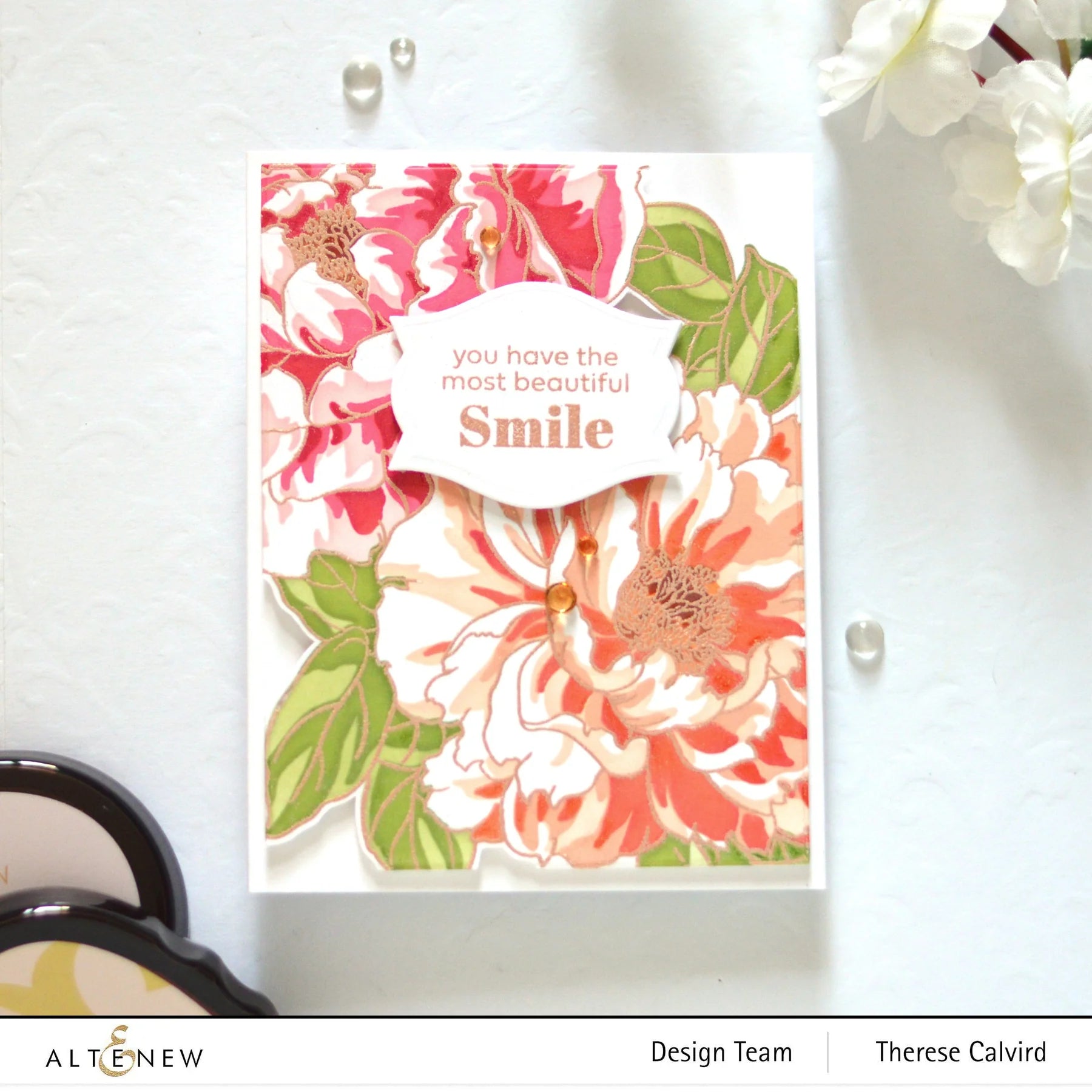 Altenew Striking Flowers Dies alt7725* smile