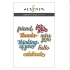 Altenew Stylish Greetings 2 Dies alt11417