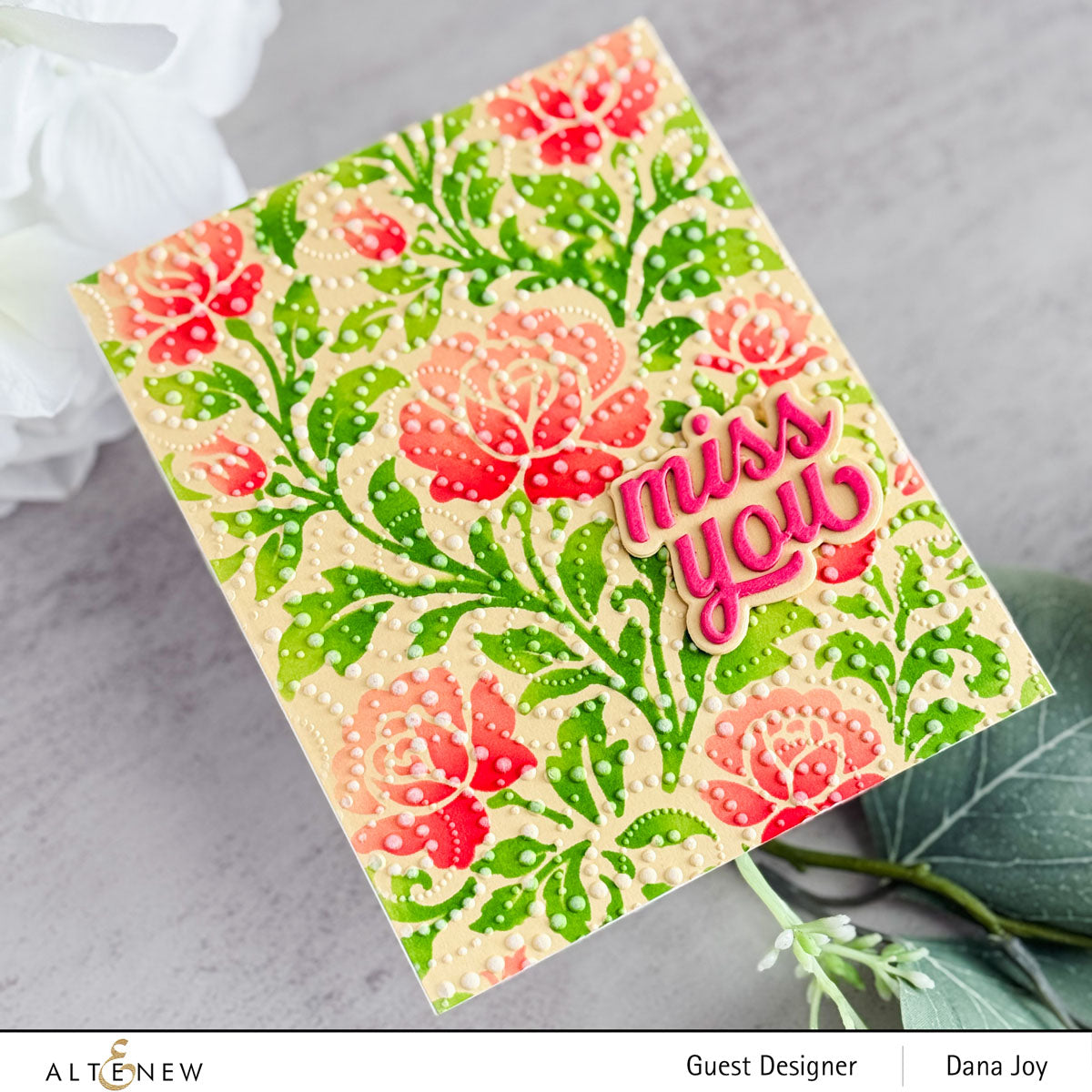 Altenew Stylish Greetings 2 Dies alt11417 miss you