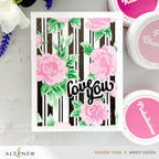 Altenew Stylish Greetings Dies alt10445 love you
