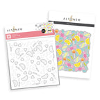 Altenew Sugar Rush Clear Stencils and Die Set