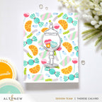 Altenew Sugar Rush Clear Stencils and Die Set candy jar
