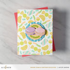 Altenew Sugar Rush Layering Stencils alt10367 happy birthday