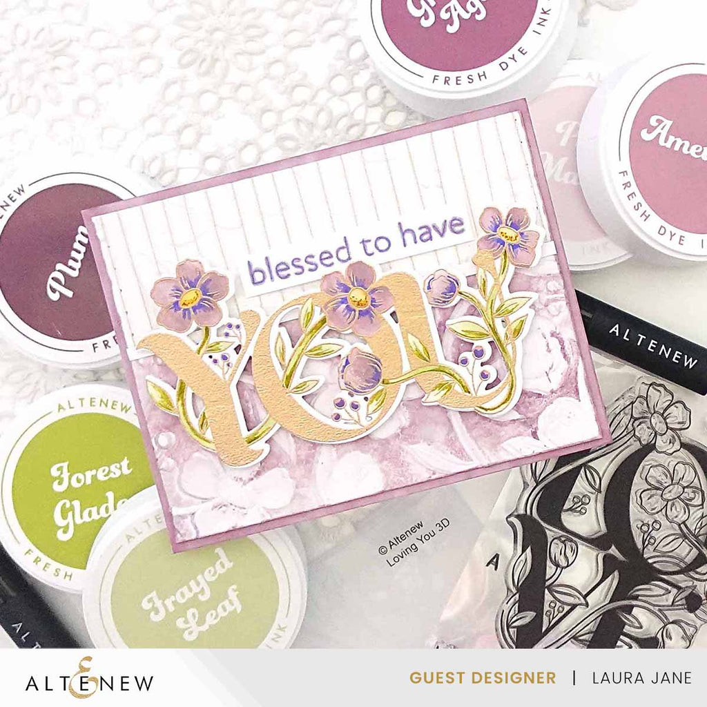 Altenew Sugarplums Fresh Dye Ink Pad Set alt8556bn blessed