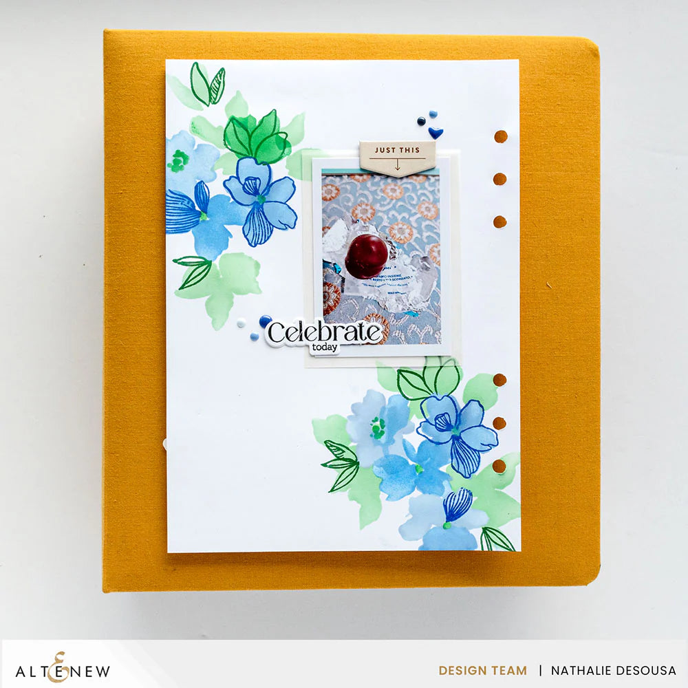 Altenew Sunkissed Serenity Fresh Dye Ink Mini Cube Set flowers