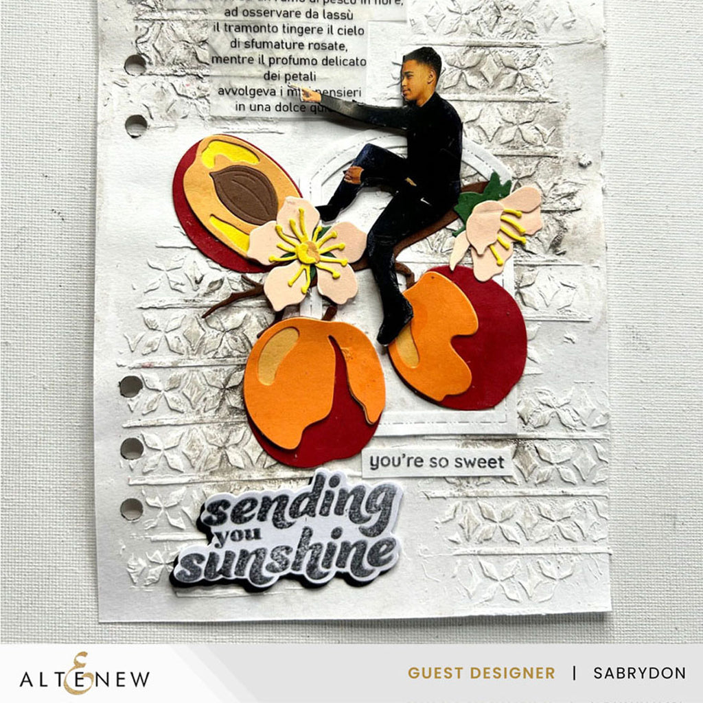 Altenew Sweater Knits Stencil alt10872 sunshine