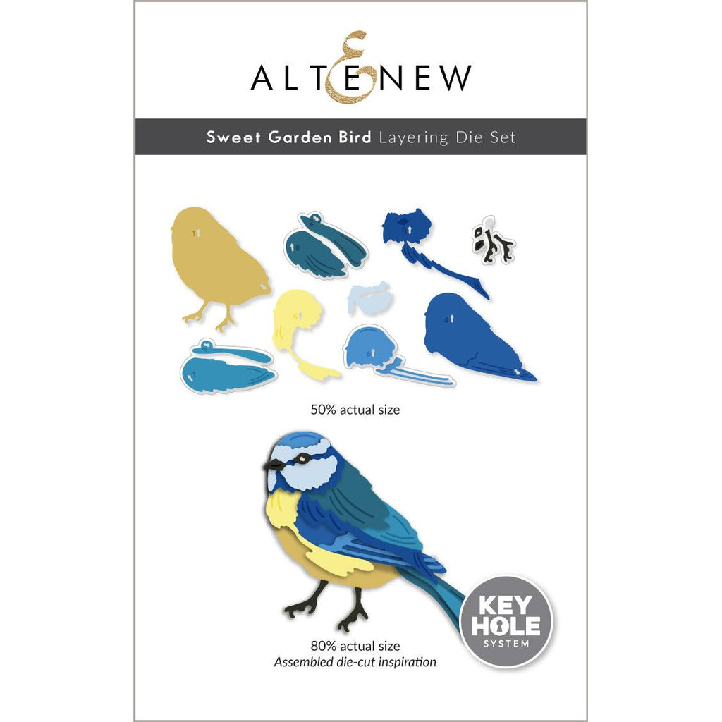 Altenew Sweet Garden Bird Layering Dies alt10582